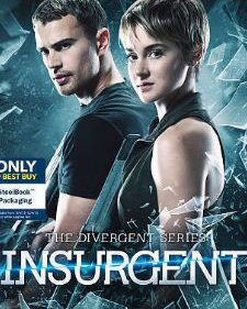 Divergent Series, The Insurgent Blu-ray box art