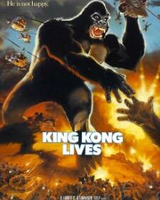 King Kong Lives box art