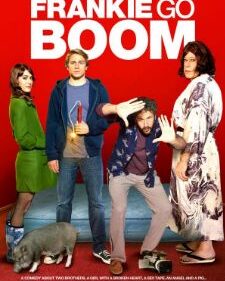 Frankie Go Boom box art