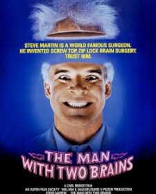 Man With Two Brains, The box art