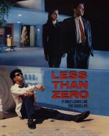 Less Than Zero box art