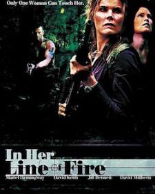 In Her Line Of Fire box art